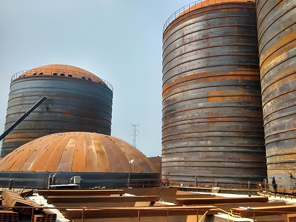 岳西焦粉钢板仓